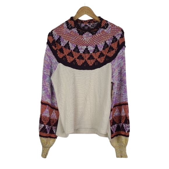 Nwt Free People Swit The‎ Small Stuff Pullover Lg - Picture 3 of 7